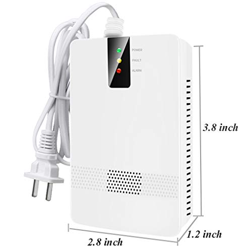 Natural Gas Detector, Propane Detector, Home Gas Alarm, Gas Leak Detector,High Sensitivity LPG LNG Coal Natural Gas Leak Detection,Natural Gas Alarm Monitor Detector for Home Kitchen - Thumbnail 6