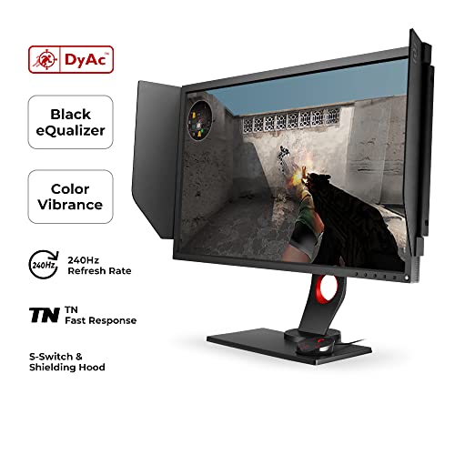 BenQ ZOWIE XL2746S 27inch 240Hz Gaming Monitor 1080P 1ms DyAc+