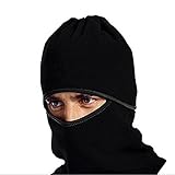 Meanhoo Face Mask Head Hood Protector Anti-duster Windproof Cap Hats for Riding Hiking Travel Picnic Backpacking Outdoor Sports (black)