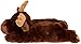Wishpets Adult Medium Brown Moose Slippers