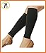 Presadee Calf Slimming 3D Compression Leg Shaping Massaging Effect Workout Circulation Toning Sleeve (Black)