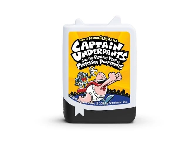 Tonies Captain Underpants and the Perilous Plot of Professor Poopypants Dav Pilkey For Toniebox