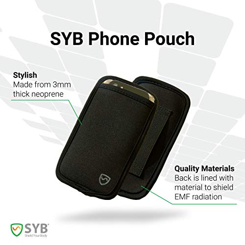 SYB Phone Pouch, EMF Radiation Protection Sleeve, Regular