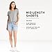 Levi's Women's Mid Length Shorts, Lost Blues, 31 (US 12)
