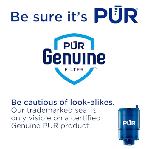 PUR PLUS FAUCET MOUNT REPLACEMENT FILTER 6-PACK, GENUINE PUR FILTER, 2-IN-1 POWERFUL, NATURAL MINERAL FILTRATION, LEAD REMOVAL, 18-MONTH VALUE, BLUE (RF99996)