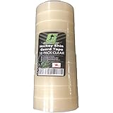 10 Pack Clear Hockey Tape for Socks and Gear, Easy to Stretch and Tear Shin Guard Tape by Good Gear | Thick