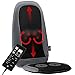 Gideon Shiatsu Back Massage Chair Seat Cushion with Six Programs and Heat Deep Kneading Back Massager for Car, Home or Office Use