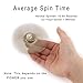 Fidget Spinner, Anti-Anxiety 360 Spinner Helps Focusing Hand Spinner Fidget Premium Quality EDC Spinner Toy for Kids & Adults Stress Reducer Relieves ADHD Anxiety and Boredom (Gold)
