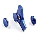 PPTOY Fidget Spinner Toy Finger Hand Cube 360 Degree Rotation Perfect For Quitting Smoking, ADD, ADHD, Anxiety, and Autism for Adults and Children (Blue)
