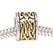 Beadaholique Celtic Knot Silver Tone Bead, Fits Pandora, 22K Gold Plated
