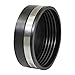 Supply Giant 3962 Flexible PVC Pipe Cap with Stainless Steel Clamps, 4