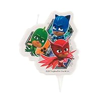 DEKORA PJ Masks Candle Cake Topper