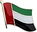 Flagline United Arab Emirates - National Lapel Pin