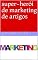 Livro super-herói de marketing de artigos