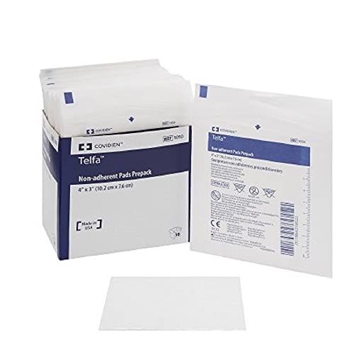 Covidien 1050 Telfa Non-adherent Pads Prepack