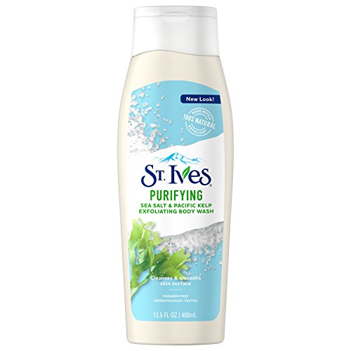 St. Ives Purifying Body Wash, Sea Salt and Kelp, 13.5 oz