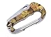 Outdoor Multi-Purpose Carabiner with Pocket Knife, Camo
