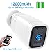 Wireless Rechargeable Battery Camera,FUVISION 1080P Outdoor Security CCTV Camera System,Motion Detect,Night Vision,IP66 Waterrproof,12000mAh Battery,2-Way Audio Wire-Free Security IP Camera (White)