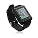 CNPGD Bluetooth Smart Wrist Wrap Watch Phone for IOS and Android, Black