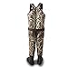 Neoprene Adjustable Children and Youth Waterproof Fishing and Hunting Chest Waders For Youth, Kids, Toddlers, and Children. Official Licensed Mossy Oak Shadow Grass Blades Camo