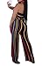 Molisry Women Striped Off Shoulder Crop Top Wide Leg Pants Jumpsuits 2 Piece Outfits