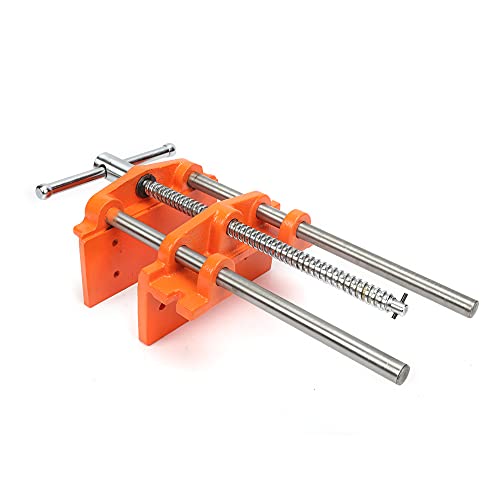 Pony 27091 Medium Duty Woodworker's Vise, Orange, Grey, 9