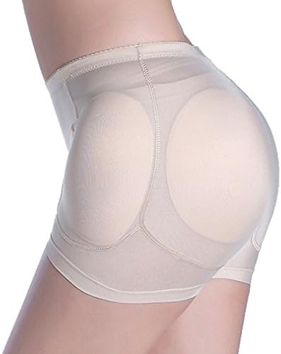 Andy Pansy Women's Shapewear Boyshorts Control Panties Removable 4-Pads Enhancer Firm Butt