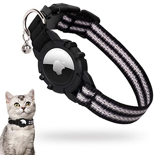 Reflective Integrated Airtag Cat Collar