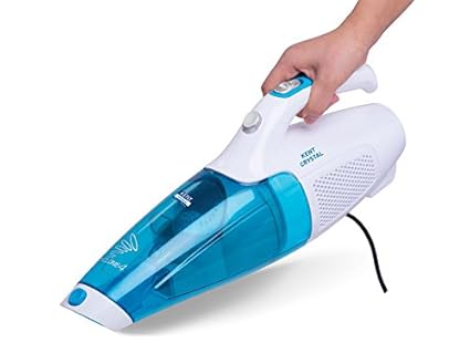 KENT Crystal Vacuum Cleaner 850-Watt (White & Blue)