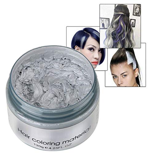 Sunsent 7 Colors Hair Care Hair Wax Matte Hairstyle Pomades Grey