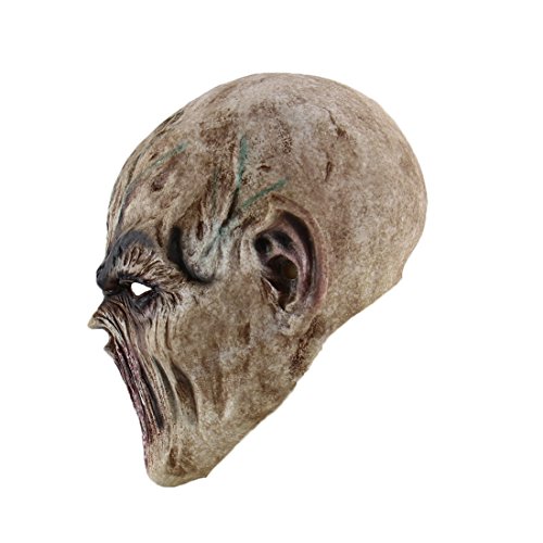 Hophen Scary Halloween Mask Terror Ghost Devil Biochemical Alien Zombie Caps Masks for Cosplay Masquerade Parties