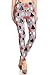 Leggings Depot Women's High Waist Novelty Christmas Holiday Print Leggings-Full Length-R860, Orange Christmas, Plus Size