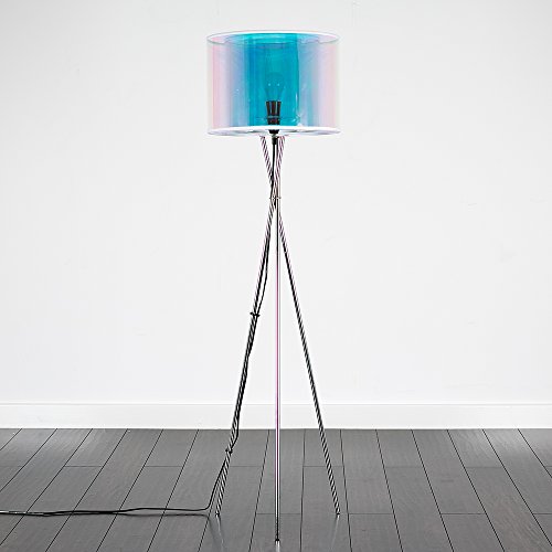 iridescent floor lamp