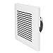 4 Inch Suqare Louvered Vent Covers, HG Power 4