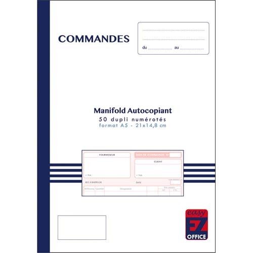 Produit Neutre Durchschreibeblock, Ordnung 148 x 210 Blatt DUPLI-weiß 5 Stück