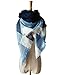 MIGAGA Soft Plaid Blanket Scarf Stylish Large Winter Warm Tartan Pashmina Wrap Shawl