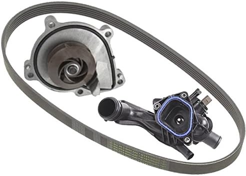 Mini (2007-03/10) SALERI Coolant Pump +Belt +Thermostat 105c +Gasket