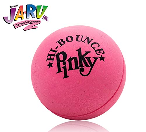 JA-RU Pink Ball Rubber Big & Bouncy | Item #976-1sl