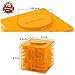 Money Maze Puzzle Box, Twister.CK Money Holder Puzzle for Kids and Adults Birthday (Orange)
