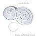 Ejoyous Aluminium Alloy Cake Decorating Turntable,11 Inch Revolving Cake Stand with Decorating Sets, Scraper Combs (3pcs),2 Icing Spatula (Scraper Cutters)