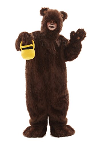 Child Deluxe Furry Brown Bear Costume
