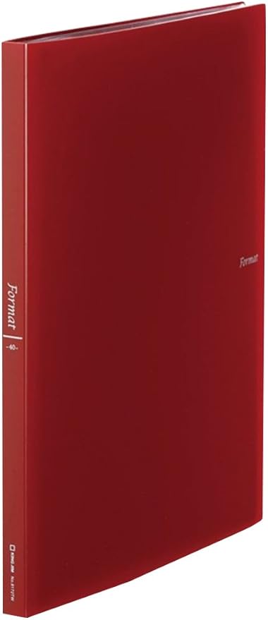 Amazon キングジム クリアーファイル フォーマット 透明 40 赤 8172twアカ 文房具 オフィス用品 文房具 オフィス用品