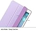 iPad Air Case, ESR Smart Case Cover [Synthetic Leather] Translucent Frosted Back Magnetic Cover with Auto Sleep/Wake Function[Light Weight] for iPad 5 (Purple)
