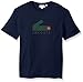 Lacoste Graphic Jersey Tee with Printed Croc Logo Shirt
