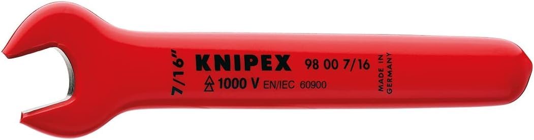 KNIPEX Open-End Wrench, 98 00 7/16"
