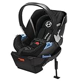 CYBEX Aton 2 Infant Car Seat, Black Beauty
