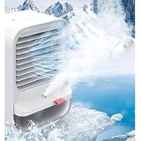 Window Air Conditioner Personal Air Cooler Portable Fan Air Cooler Air Conditioner Humidifier Disinfectant for Office Bedroom