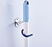 ASIBT 6 Pcs Broom Mop Holder 304 Stainless Steel S-Type for Cleaning Tools Organizer