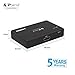 Portta HDMI to Component Converter HDMI to YPbPr Adapter + R/L Audio Extractor, HDMI to 5 RCA RGB Video Converter, Support 1080P 60Hz for PS3 PS4 DVD Wii Xbox TV Projector, PETHRT