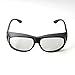 3D Glasses COMBO (1 Pair RealD + 1 Pair IMAX) Passive 3D Big Lens Eyeglasses for Cinema Movie Theatre Home TV